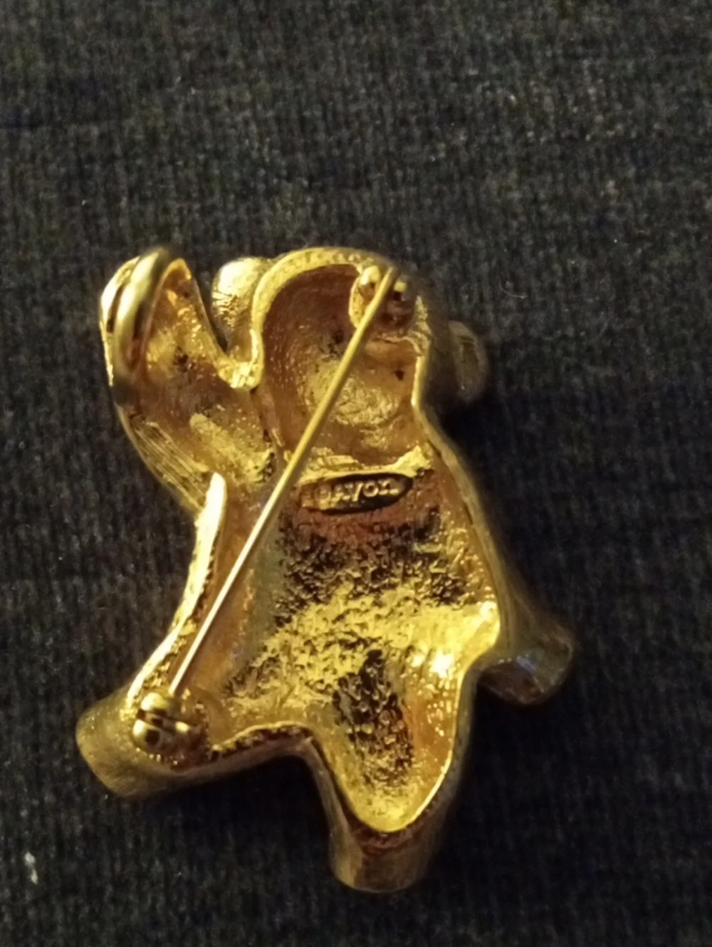 Vintage AVON Teddy Bear Brooch